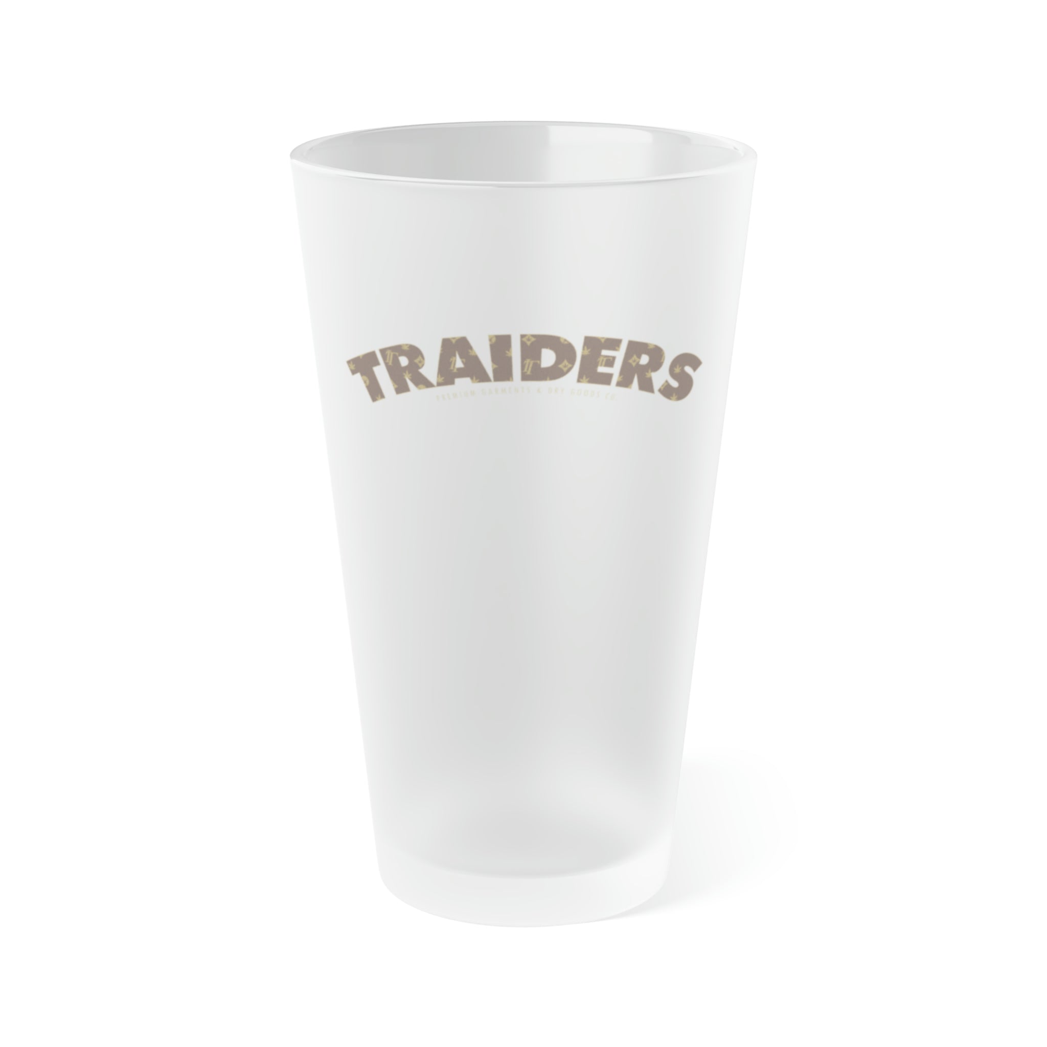 OG MONOGRAM FROSTED PINT GLASS