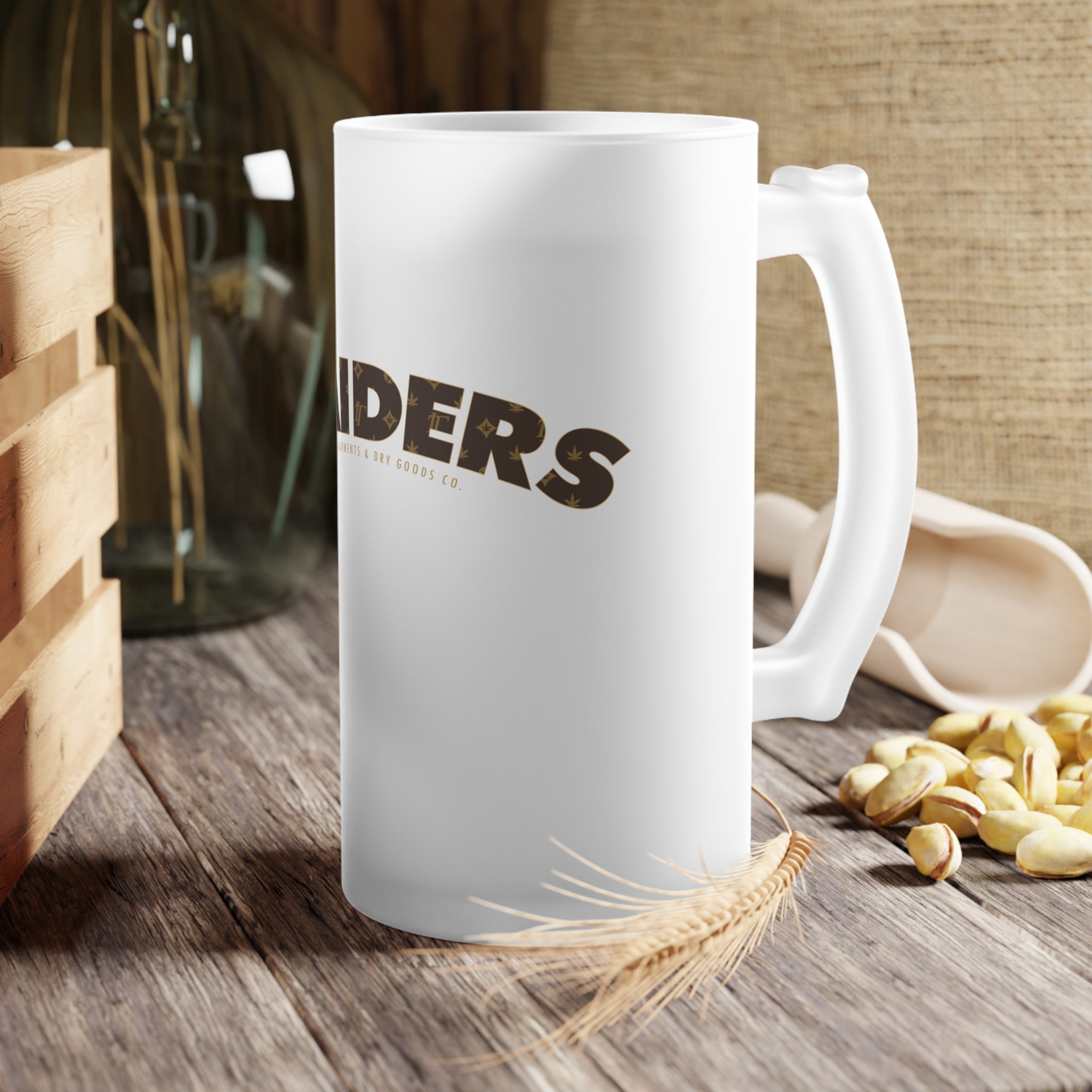 OG MONOGRAM FROSTED BEER MUG