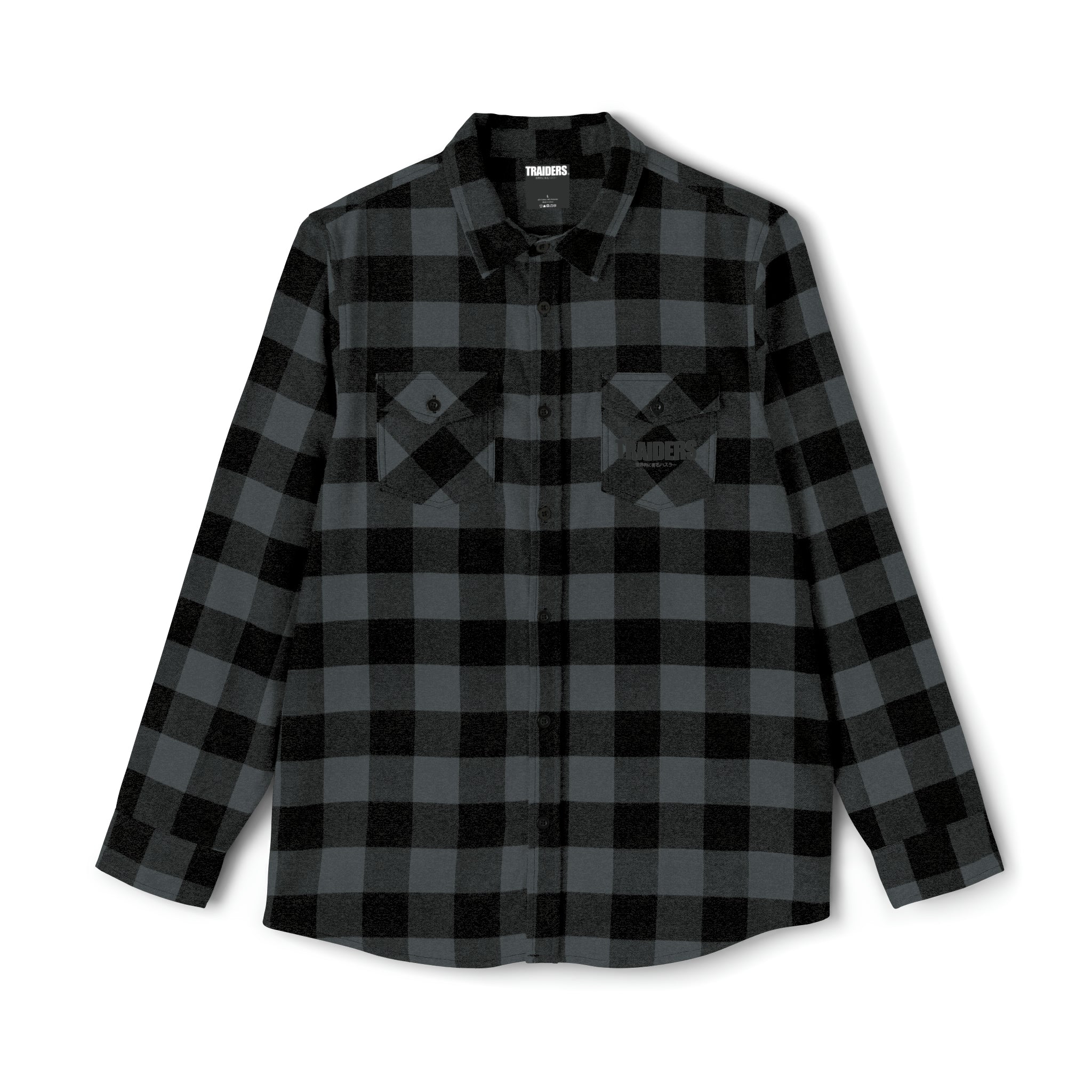 TRAIDERS BLOCK FLANNEL LS SHIRT