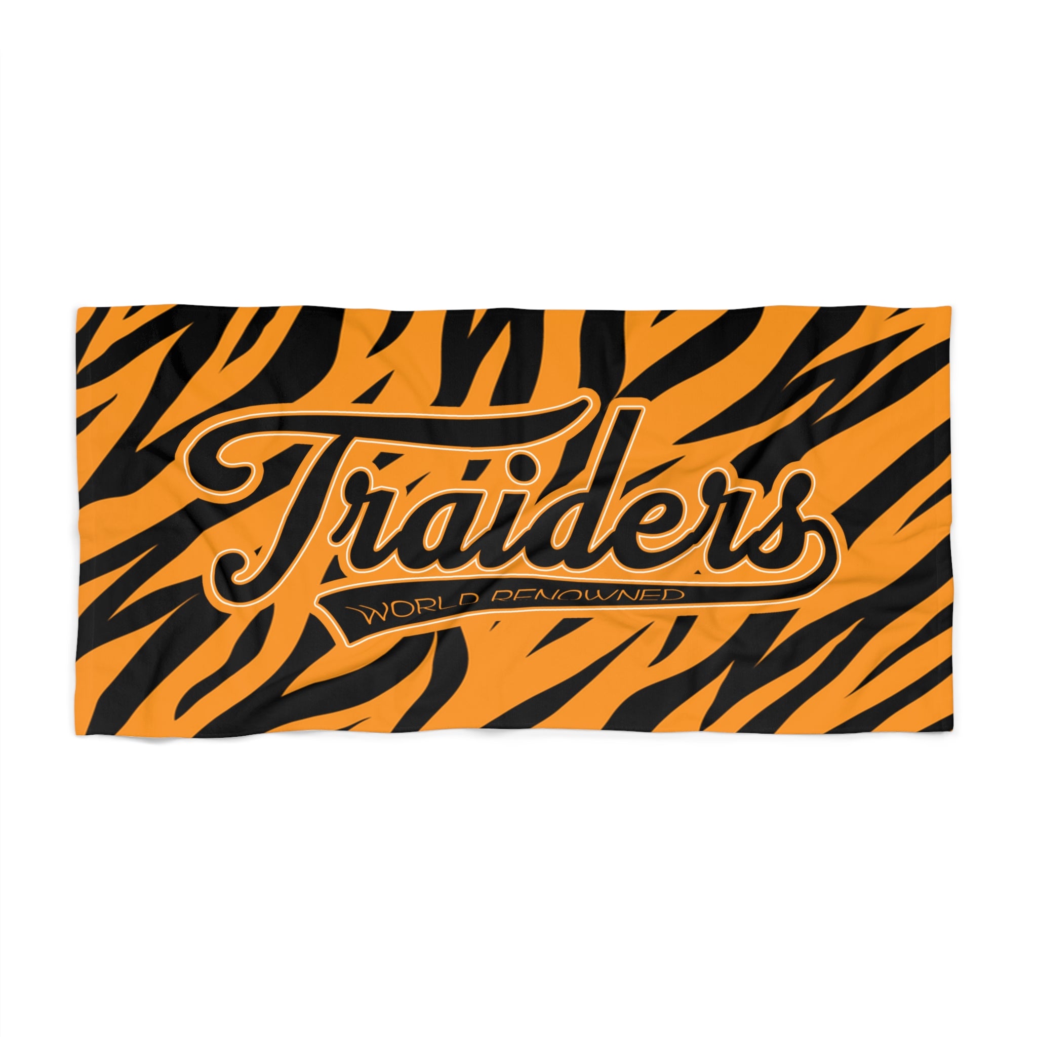 YOUNG TIGER STRIPES BEACH TOWEL